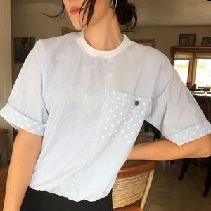 Vintage Holiday Beach Club Pocket Tee. Size 6-8